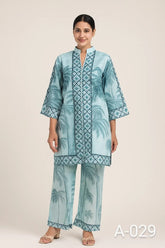 2 piece Swiss Lawn Digital Printed Suiting