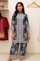 2 piece Swiss Lawn Digital Printed Suiting