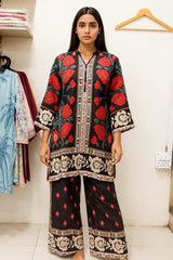 2 piece Swiss Lawn Digital Printed Suiting