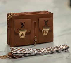Lv 2 pocket side cross body