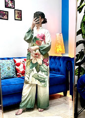 2 Piece Swiss Lawn Digital Printed Suit