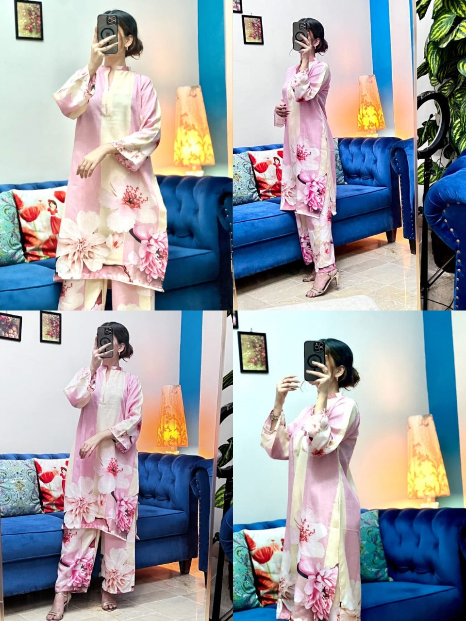 2 Piece Swiss Lawn Digital Printed Suit