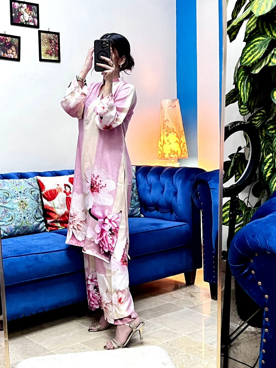 2 Piece Swiss Lawn Digital Printed Suit